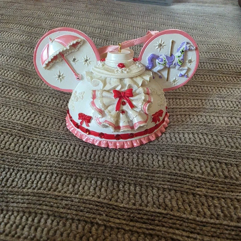 Disney Parks Mary Poppins Mickey Ear Hat Christmas Ornament